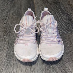 Under Armour sneakers.